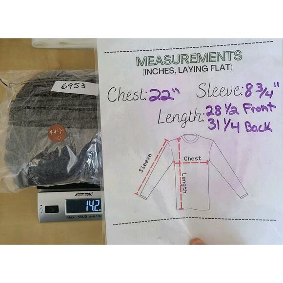 Chico's Long Open Front Cardigan Sweater Sz 3 / Large Taupe Short Sleeves - Picture 7 of 9